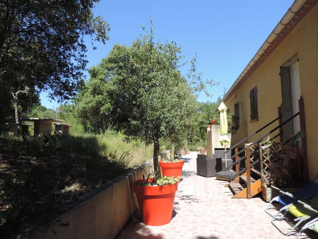Les Deux Lions Hotel Alairac ภายนอก รูปภาพ